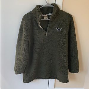 Green sweatshirt from PINK